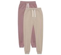 Minymo - Kid's Basic 37 Sweat Pants (2-Pack) - Pantaloni da allenamento 128 beige