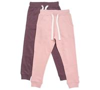 Minymo - Kid's Basic 37 Sweat Pants (2-Pack) - Pantaloni da allenamento 134 fuchsia
