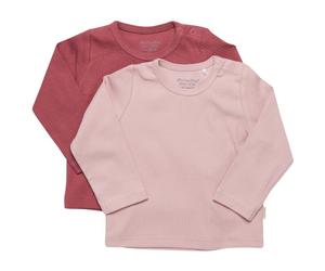Minymo - Kid's Blouse L/S (2-Pack) - Maglia a manica lunga 62 fuchsia