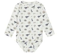 Minymo - Kid's Body L/S AOP - Body 74 bianco
