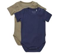 Minymo - Kid's Body S/S (2-Pack) - Intimo 50 blu