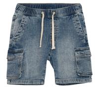 Minymo - Kid's Shorts Sweat Denim - Pantaloncini 92 grigio/blu