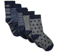 Minymo - Kid's Sock with Pattern 5-Pack - Calze casual EU 19-22 blu