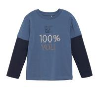Minymo - Kid's T-Shirt L/S No. 134003 - Maglia a manica lunga 140 blu