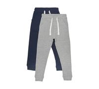 Minymo - Basic 36 -Sweat Pant (2-Pack), Pantaloni per bambini e ragazzi, Multicolore (Dark Navy), 6 anni (116 cm)