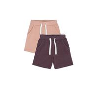 MINYMO Pantaloni ' MIGirls 2 PACK ' rosa antico / rosso violaceo Bambini - Bimba - Ragazza (taglie 140-176) - Abbigliamento - Jeans & pantaloni - Shorts MINYMO 146