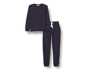 MINYMO - Set di Felpa Unisex Navy Scuro 8 Anni