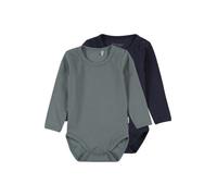 Minymo - Kid's Body L/S (2-Pack) - Intimo 74 turchese