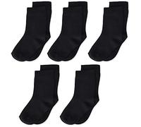 Minymo Unisex - Bimbi 0-24 5er Pack Ankel Socken Calze Not Applicable, Nero (Schwarz 106), 15-18 (Taglia Unica: 15 8)