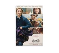 MINZEEZ Poster vintage del film horror su tela, poster artistico da parete con immagine di piccole donne, decorazione artistica da parete per camera da letto, 60 x 90 cm, senza cornice, stile 24