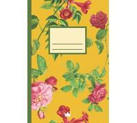 MIO CARO DIARIO: Bellissimo quaderno in stile vintage floreale 110 pagine a righe A5 ideale per scrittura personale, regalo per la mamma, regalo migliore amica