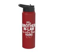 Mio cognato è più figo del tuo cognato Stainless Steel Insulated Water Bottle