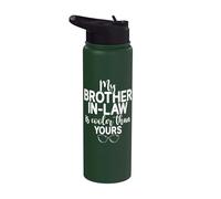 Mio cognato è più figo del tuo cognato Stainless Steel Insulated Water Bottle