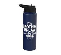 Mio cognato è più figo del tuo cognato Stainless Steel Insulated Water Bottle