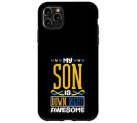 Mio figlio è giù a destra fantastica sindrome di Down T21 Custodia per iPhone 11 Pro Max