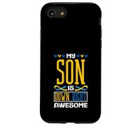 Mio figlio è giù a destra fantastica sindrome di Down T21 Custodia per iPhone SE (2020) / 7/8