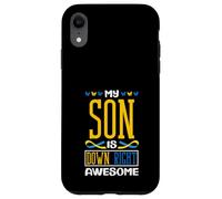 Mio figlio è giù a destra fantastica sindrome di Down T21 Custodia per iPhone XR