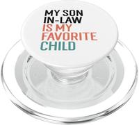 Mio figlio in legge è il mio figlio preferito mamma sarcastica mamma divertente PopSockets PopGrip per MagSafe