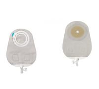 Coloplast SENSURA MIO FLEX SISTEMA 2 PEZZI CON AGGANCIO ADESIVO SACCA MULTICHAMBER PER UROSTOMIA TRASPARENTE 50MM DA 550 ML 30 PEZZI
