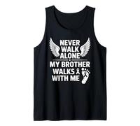 Mio Fratello Cammina con Me Memorial Angel Wings Canotta