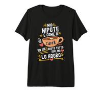 Mio Fratello È Come Il caffè Perfetta per Amante del caffè Maglietta Premium