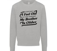 Mio Fratello È Più Grande 30° 40° 50° Compleanno Uomo Felpa Maglione