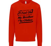 Mio Fratello È Più Grande 30° 40° 50° Compleanno Uomo Felpa Maglione
