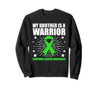 Mio Fratello è Un Supporto per la consapevolezza del Cancro del linfoma Guerriero Felpa