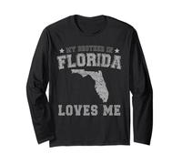 Mio Fratello in Florida Mi AMA America Vintage Stato Maglia a Manica
