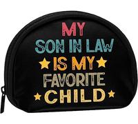 Mio genero è il mio bambino preferito Portamonete Portamonete Donna e ragazza Borsa alla moda carina Portamonete Portachiavi Borsa da donna Regalo