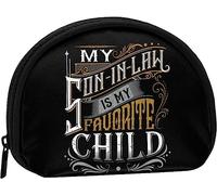 Mio genero è il mio bambino preferito Portamonete Portamonete Donna e ragazza Borsa alla moda carina Portamonete Portachiavi Borsa da donna Regalo