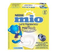 Mio Merenda Latte Fermentato Mirtillo 4 Pezzi Da 100 G