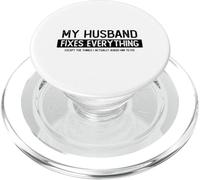 Mio marito aggiusta tutto tranne quello che chiedo PopSockets PopGrip per MagSafe