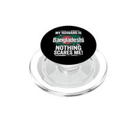 Mio marito è Bangladesh Niente mi spaventa PopSockets PopGrip per MagSafe