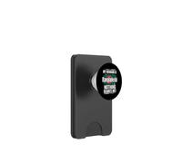 Mio marito è Bangladesh Niente mi spaventa PopSockets PopWallet per MagSafe