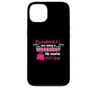 mio marito e io stanno facendo un laboratorio che lavora e io negozio Custodia per iPhone 13