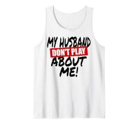 Mio Marito Non Gioca su di Me Coppia di Corrispondenza Moglie Donna Canotta