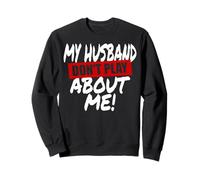 Mio Marito Non Gioca su di Me Coppia di Corrispondenza Moglie Donna Felpa