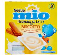 MIO MERENDA AL LATTE BISCOTTO da 6 mesi - 4 vasetti da 100g - NESTLÉ