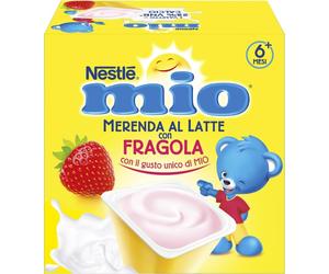 Mio Merenda Latte Con Fragola 4x100gr