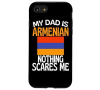 Mio padre è armeno niente mi spaventa papà divertente Custodia per iPhone SE (2020) / 7/8