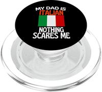 Mio padre è italiano niente mi spaventa papà divertente PopSockets PopGrip per MagSafe