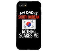 Mio padre è sudcoreano niente mi spaventa papà divertente Custodia per iPhone SE (2020) / 7/8