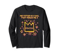 Mio Padre è Un re Che Mi Rende Una Fede Cristiana Principessa Maglia a Manica