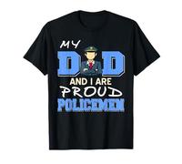 Mio Padre ed io Siamo Fieri poliziotti Maglietta