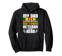 Mio Padre Non è Solo Un veterano del Vietnam, è Il Mio Eroe Felpa con Cappuccio
