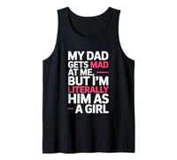 Mio Padre Si arrabbia con Me, ma io Sono letteralmente Lui Come Scherzo da Ragazza Canotta
