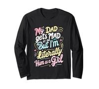 Mio Padre Si arrabbia con Me, ma io Sono letteralmente Lui Come Scherzo da Ragazza Maglia a Manica
