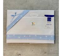 Mio Piccolo Set Lenzuola Culla in Cotone Made in Italy 13/ai07