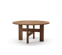 Mio Tavolo da Pranzo Ø140 Rovere Massello Tinto